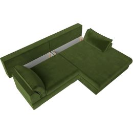 Диван угловой Пекин Вельвет Green