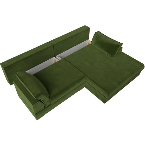 Диван угловой Пекин Вельвет Green