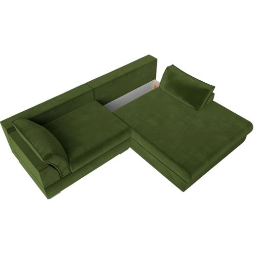Диван угловой Пекин Вельвет Green