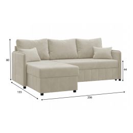 Диван угловой Саймон Beige