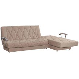 Диван угловой Сити-2 Candy Latte