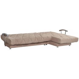 Диван угловой Сити-2 Candy Latte