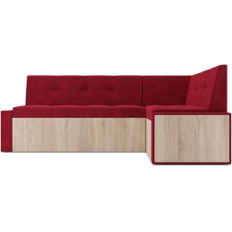 Кухонный диван Бали Кордрой Red