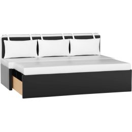 Кухонный диван Метро Black