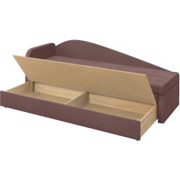Кушетка Верди Plush Brown
