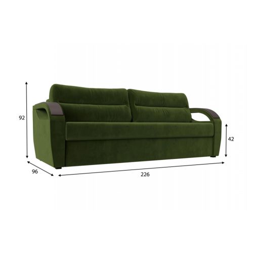 Диван Форсайт Вельвет Green