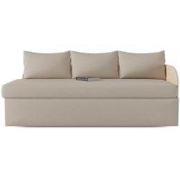 Диван прямой Сеул Эко 2 Ivory дельфин