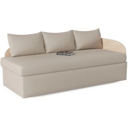 Диван прямой Сеул Эко 2 Ivory дельфин