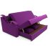 Диван Швеция 3 violet аккордеон