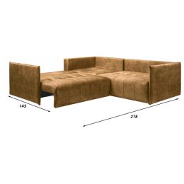 Диван угловой Чилетти Лонг Light Brown