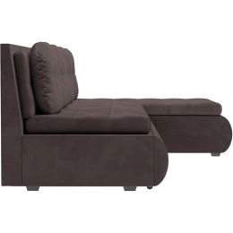Диван угловой Кормак Вельвет Brown