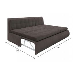 Диван угловой Кормак Вельвет Brown