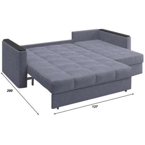 Диван угловой Неаполь Plush Grey