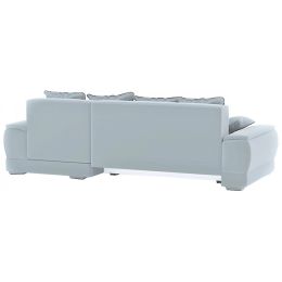 Диван угловой Нордкиса Plush Мини Light Grey