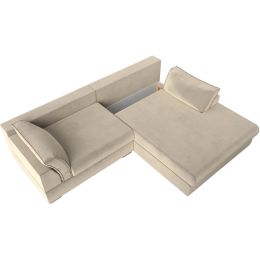 Диван угловой Пекин Вельвет Beige