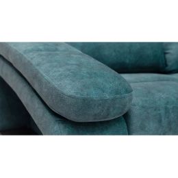 Диван угловой Рокси Кортекс атлантик