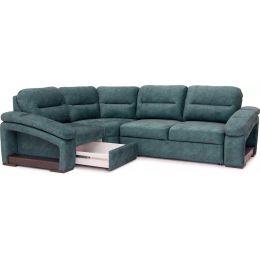 Диван угловой Рокси Кортекс атлантик