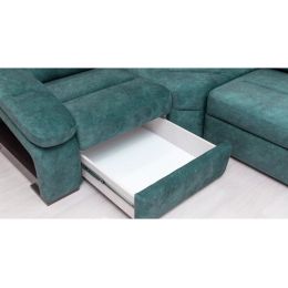 Диван угловой Рокси Кортекс атлантик