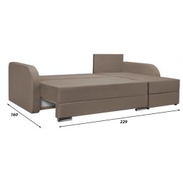 Диван угловой Саванна Beige