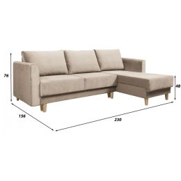 Диван угловой Юстин 2 Дизайн 1