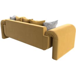 Диван Волна Вельвет Еллоу