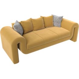Диван Волна Вельвет Еллоу