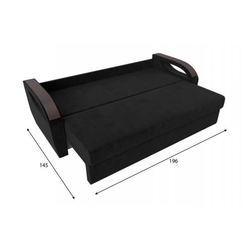 Диван Форсайт Plush Black