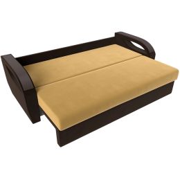 Диван Форсайт Вельвет Еллоу-Brown