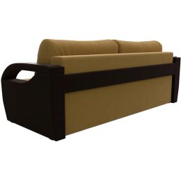 Диван Форсайт Вельвет Еллоу-Brown