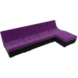 Диван модульный угловой Монреаль Фиолет