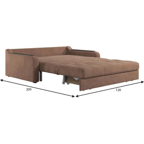 Диван Наполи Plush Brown