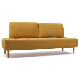 Диван прямой Татуин Textile Yellow