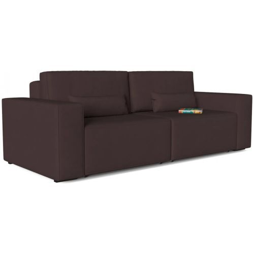 Диван прямой трансформер Марлон Dark brown