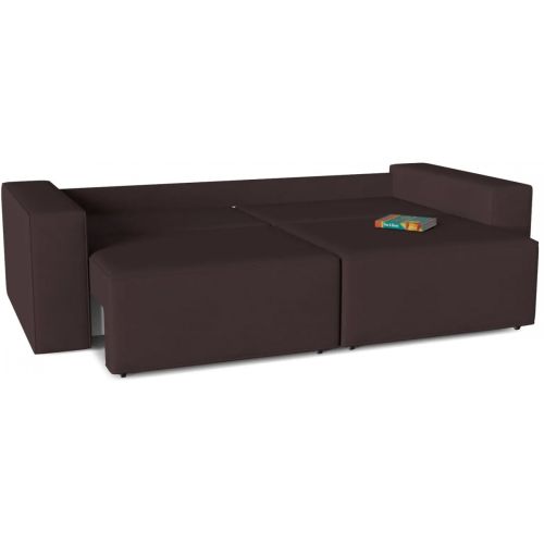 Диван прямой трансформер Марлон Dark brown