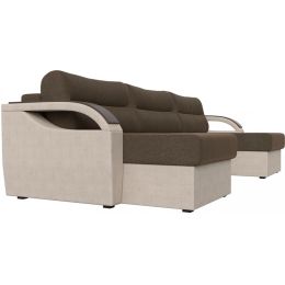 Диван угловой Форсайт Сountry Brown-Beige