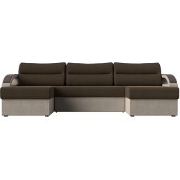 Диван угловой Форсайт Сountry Brown-Beige