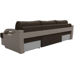 Диван угловой Форсайт Сountry Brown-Beige