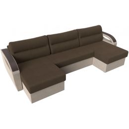 Диван угловой Форсайт Сountry Brown-Beige