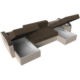 Диван угловой Форсайт Сountry Brown-Beige