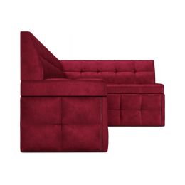 Кухонный диван Атлас Вельвет Бархат Red