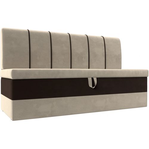 Кухонный диван Энигма Вельвет Beige Brown