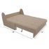 Диван Барон-2 Plush Beige