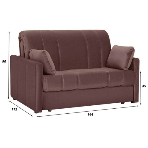 Диван Доминик Plush Brown