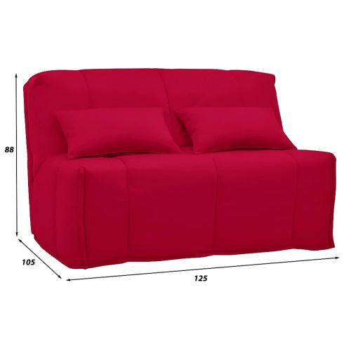 Диван прямой Клауд Plush Red