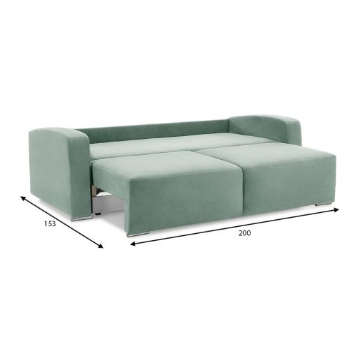 Диван прямой Окленд Дизайн 4