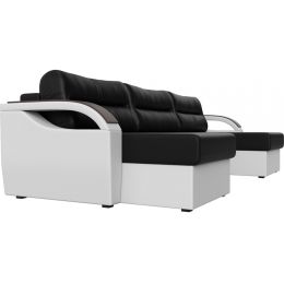 Диван угловой Форсайт Микс Black