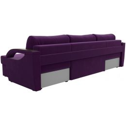 Диван угловой Форсайт Вельвет Фиолет