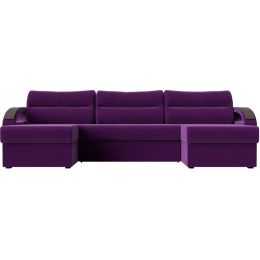 Диван угловой Форсайт Вельвет Фиолет