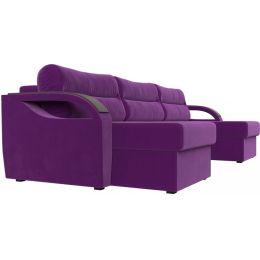 Диван угловой Форсайт Вельвет Фиолет