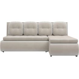 Диван угловой Кормак Вельвет Бархат Beige